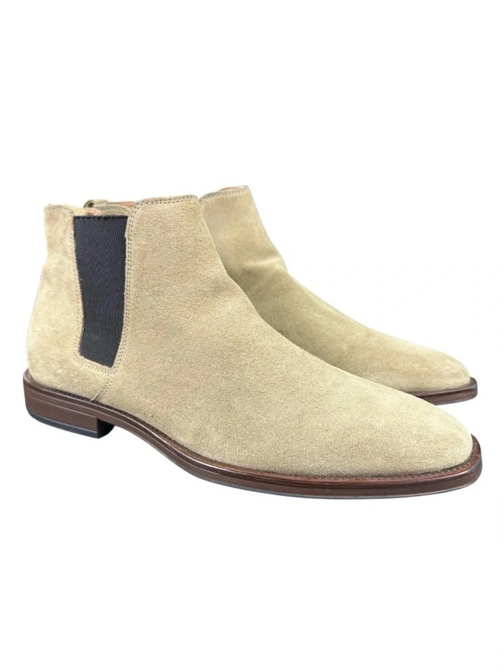 Aldo Tan Suede Chukka Chelsea Boots